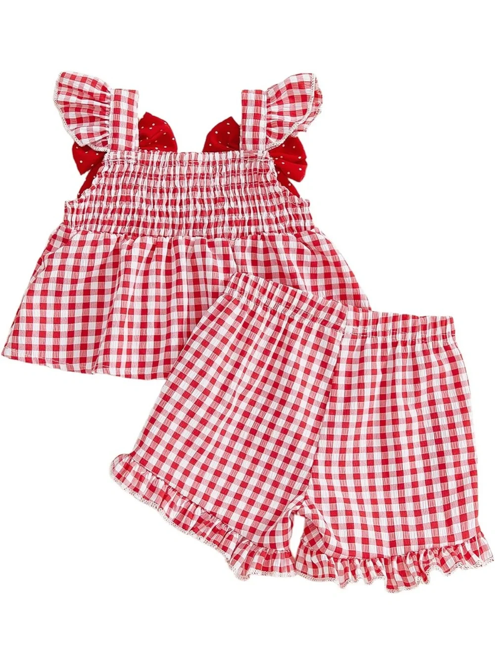 Baby Girl Strawberry Outfit